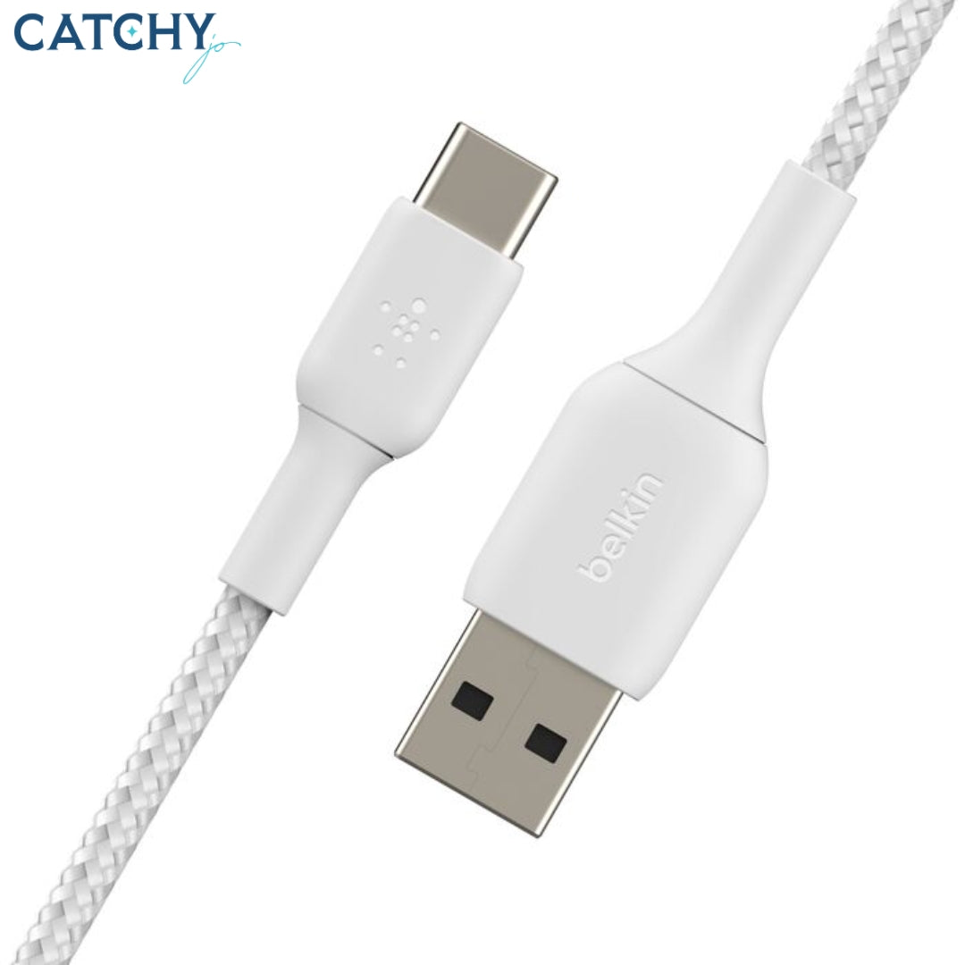 BELKIN BoostCharge Braided USB-C To USB-A Cable (3M)