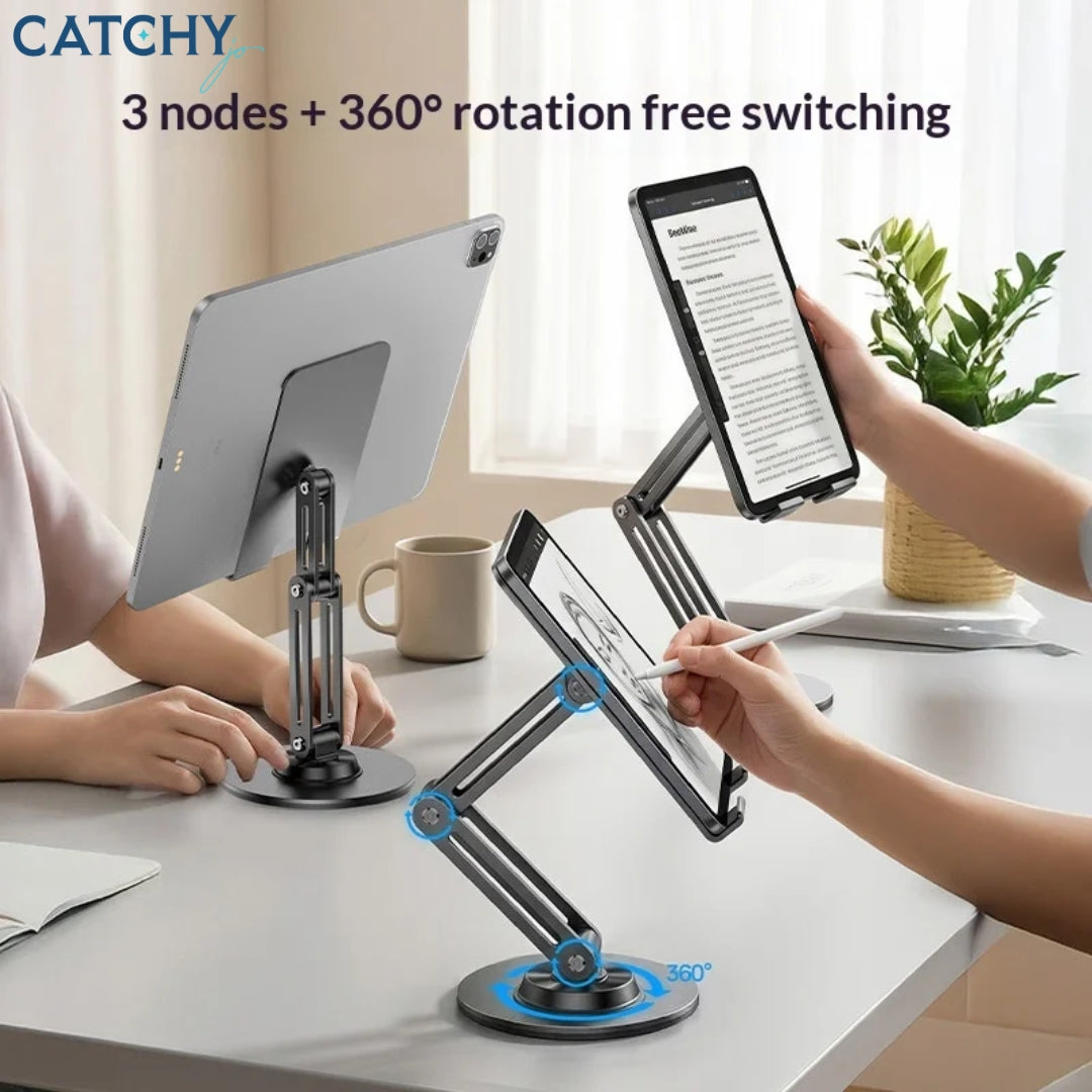 YESIDO C302 Desktop Tablet Stand 360 Degree Rotation