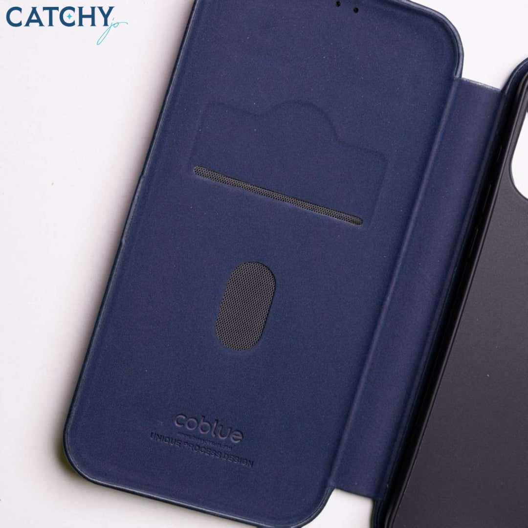 Coblue Leather Flip Case With Card Slot