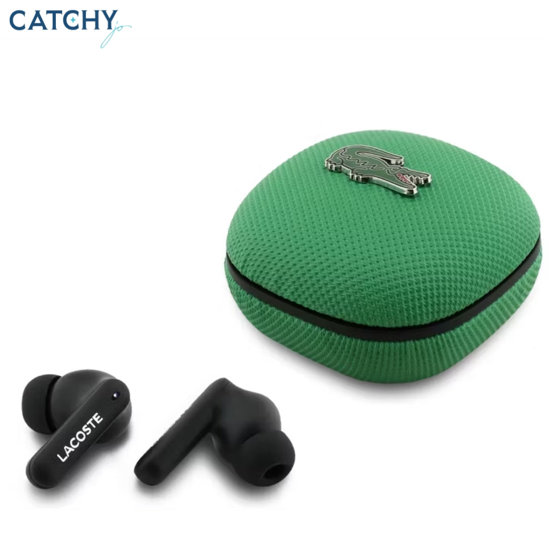 LACOSTE Leather Petit Pique Headphones