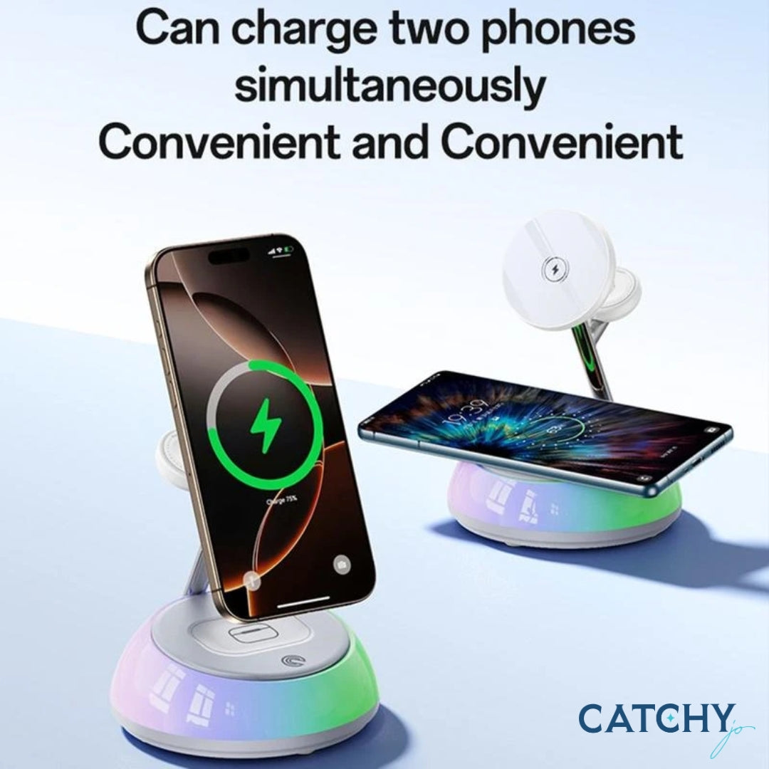 YESIDO DS31 3-in-1 Magnetic Wireless Charging Station (15W)