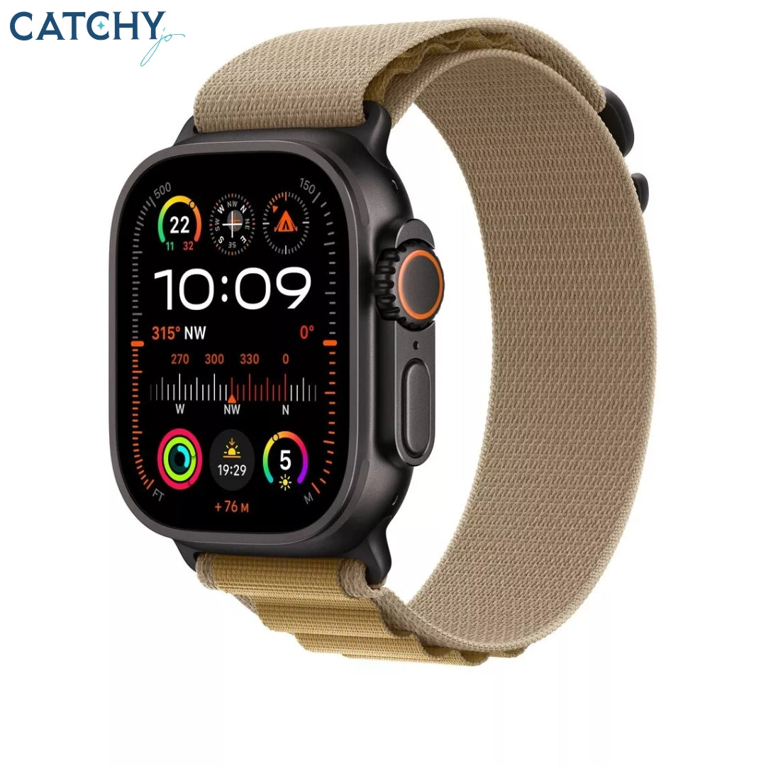 سوار ألباين لـ Apple Watch بمشبك أسود