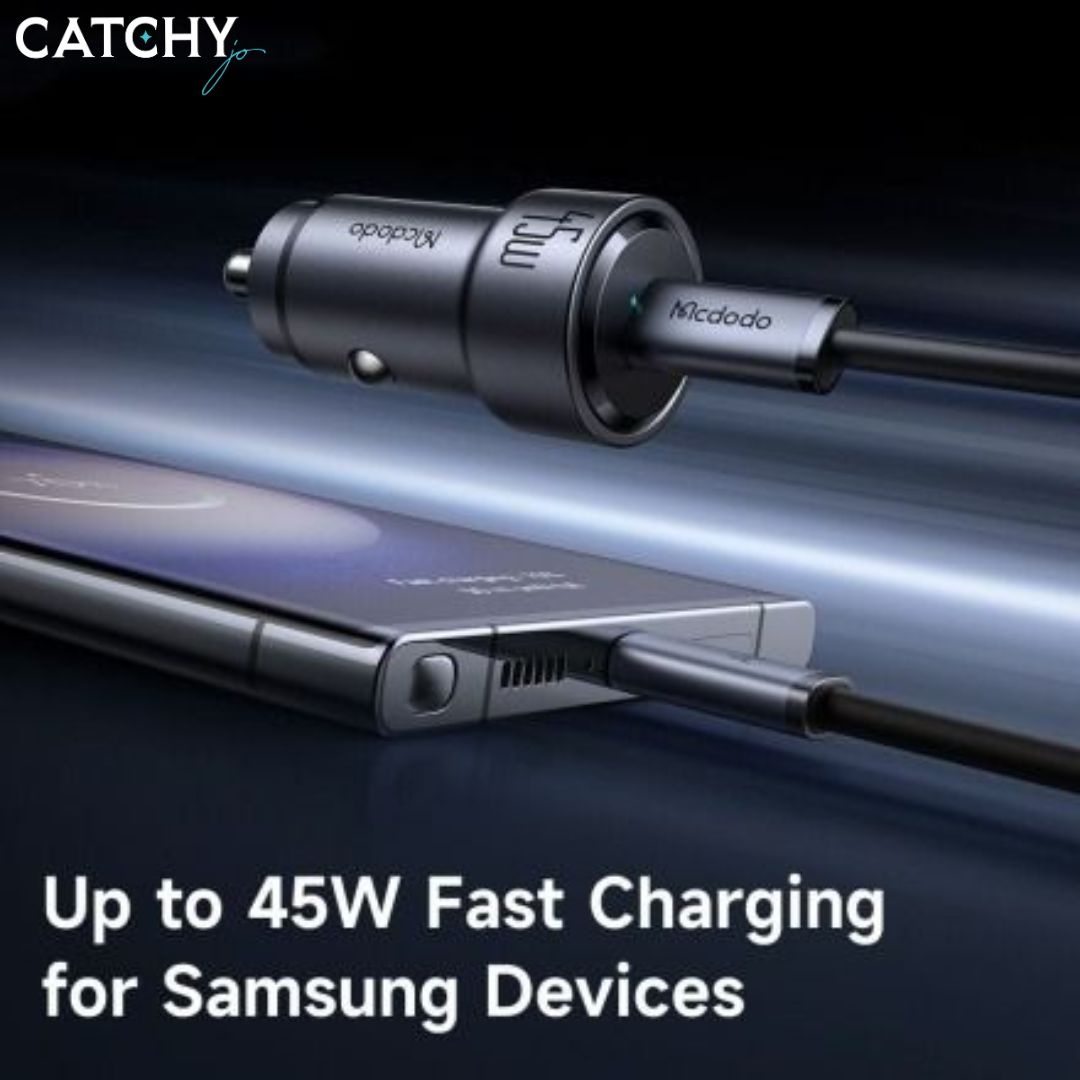 MCDODO CC-1520 USB-C Fast Car Charger (45W)