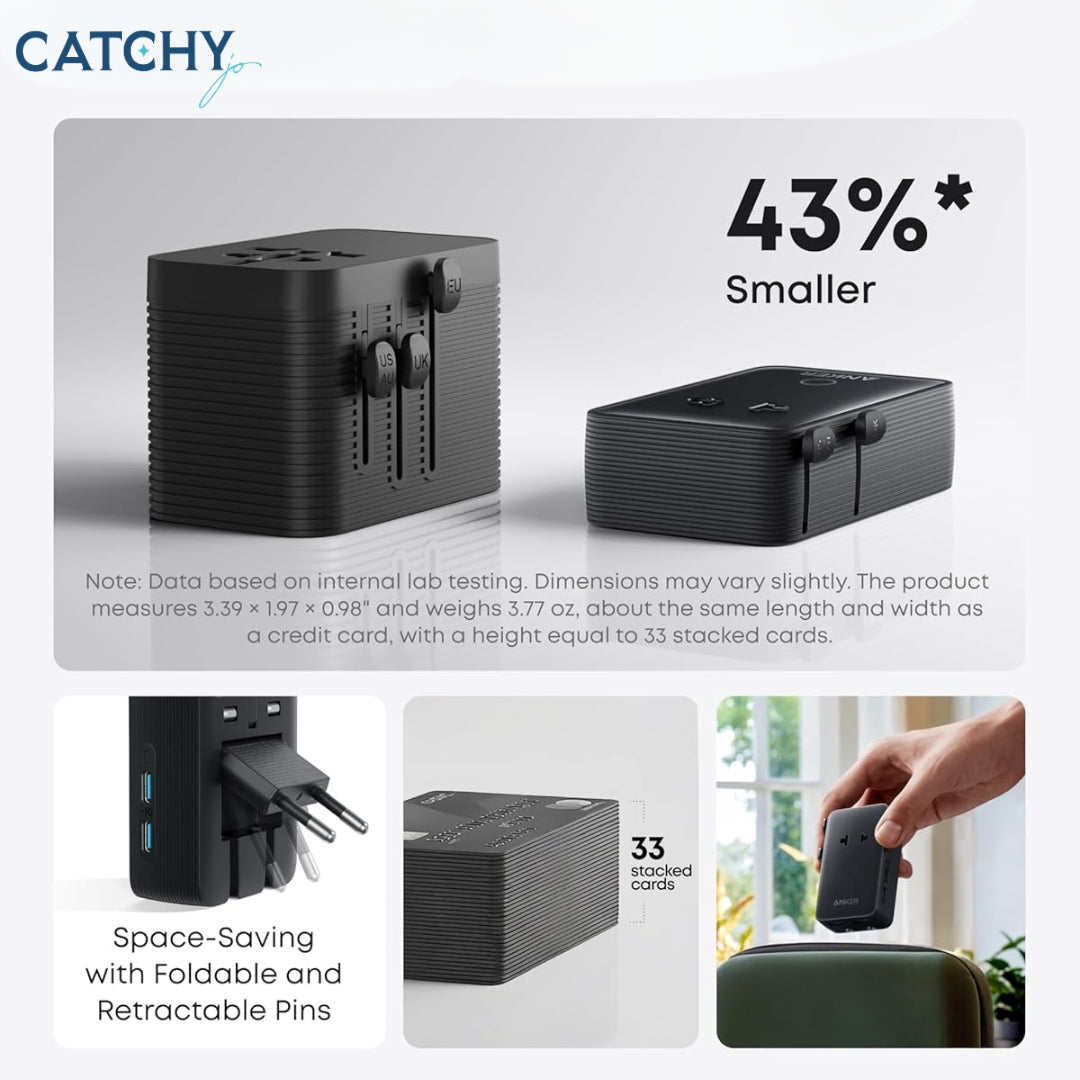 Anker Nano 5-Port Travel Adapter