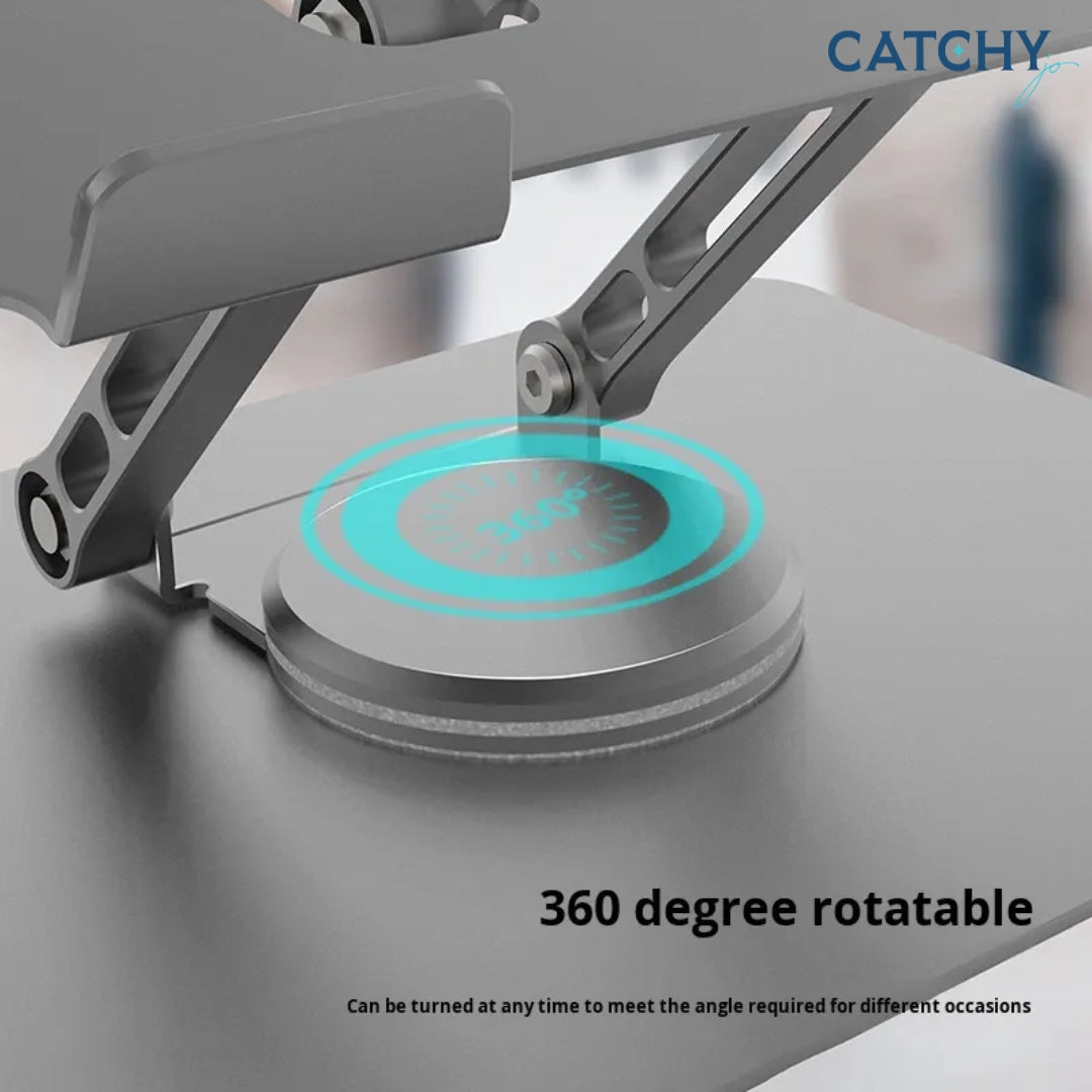 Luxury 360 Degree Rotating Aluminum Laptop Stand Holder
