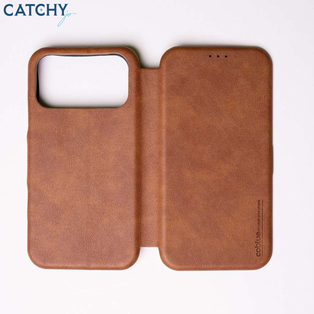 Coblue Leather Flip Case With Card Slot