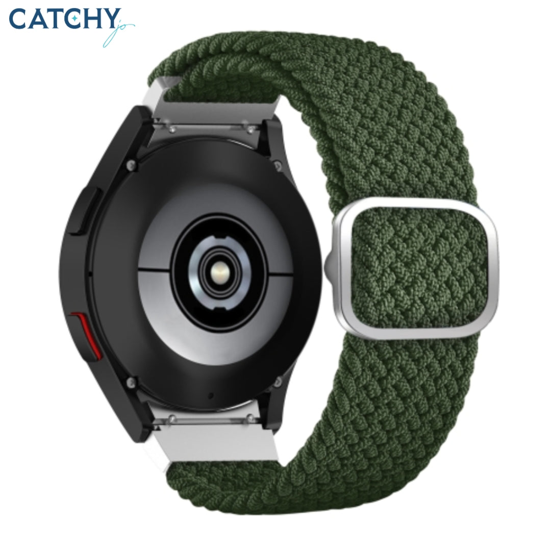 Samsung Woven Watch Band | 22 mm | Black&Red | Black | Orange | Dark Blue | Blue | Green | Light Green | Beige | Pink | Light Purple | Purple Samsung Woven Watch Band | 22 mm | Black&Red | Black | Orange | Dark Blue | Blue | Green | Light Green | Beige | Pink | Light Purple | Purple