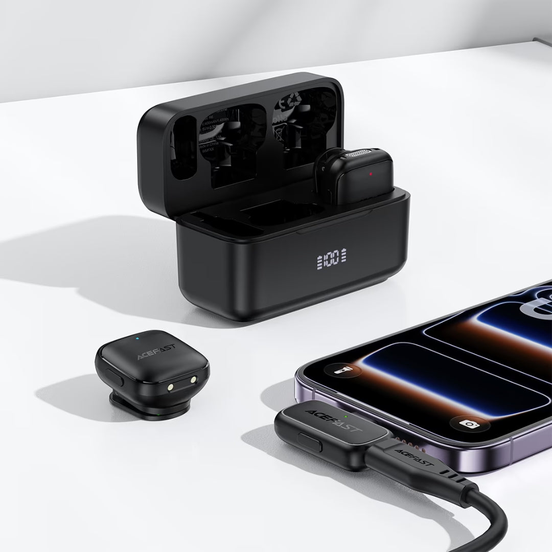 ACEFAST R6 Wireless Lavalier Microphones
