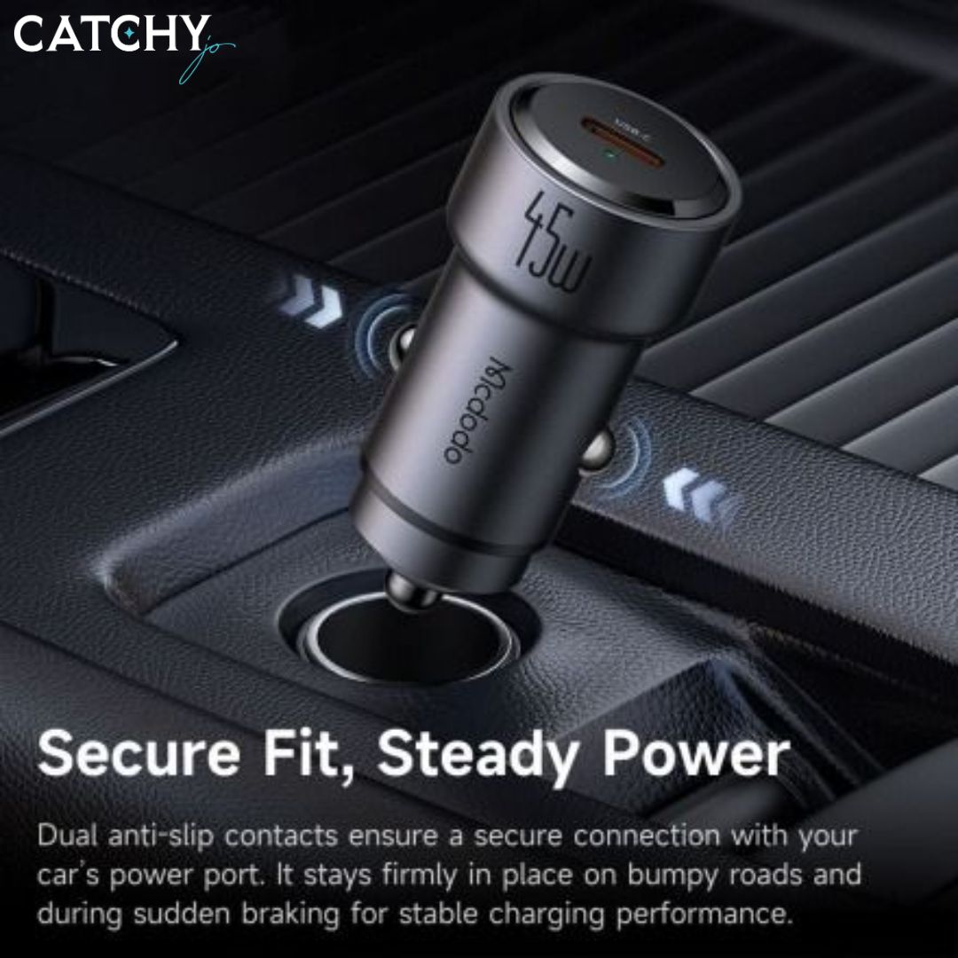 MCDODO CC-1520 USB-C Fast Car Charger (45W)