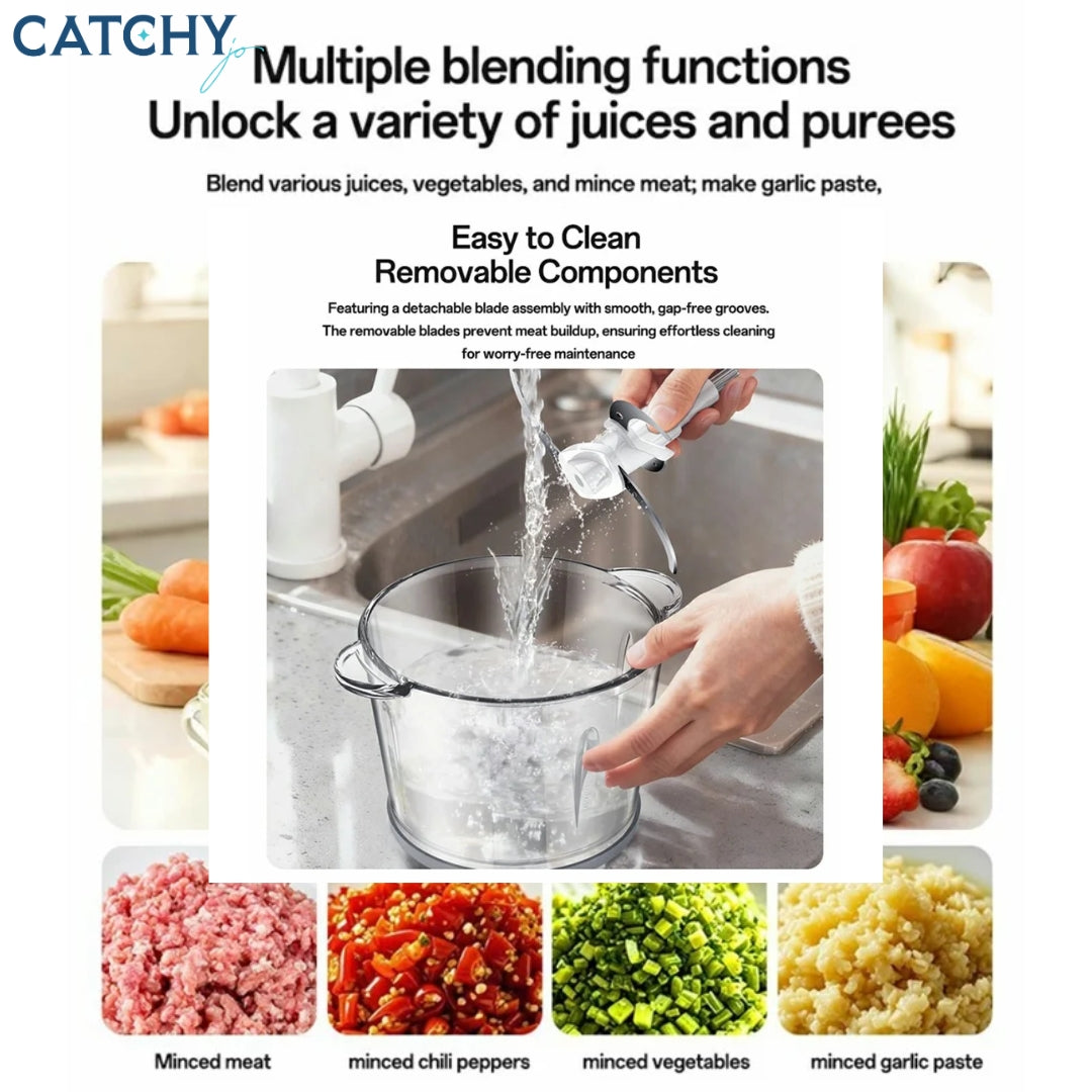 YESIDO EC28 Food Processor (400W)