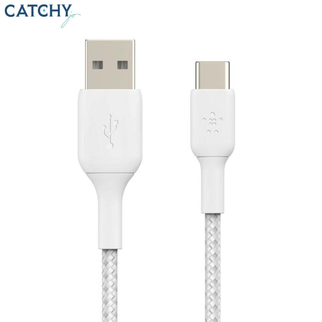 BELKIN BoostCharge Braided USB-C To USB-A Cable (3M)