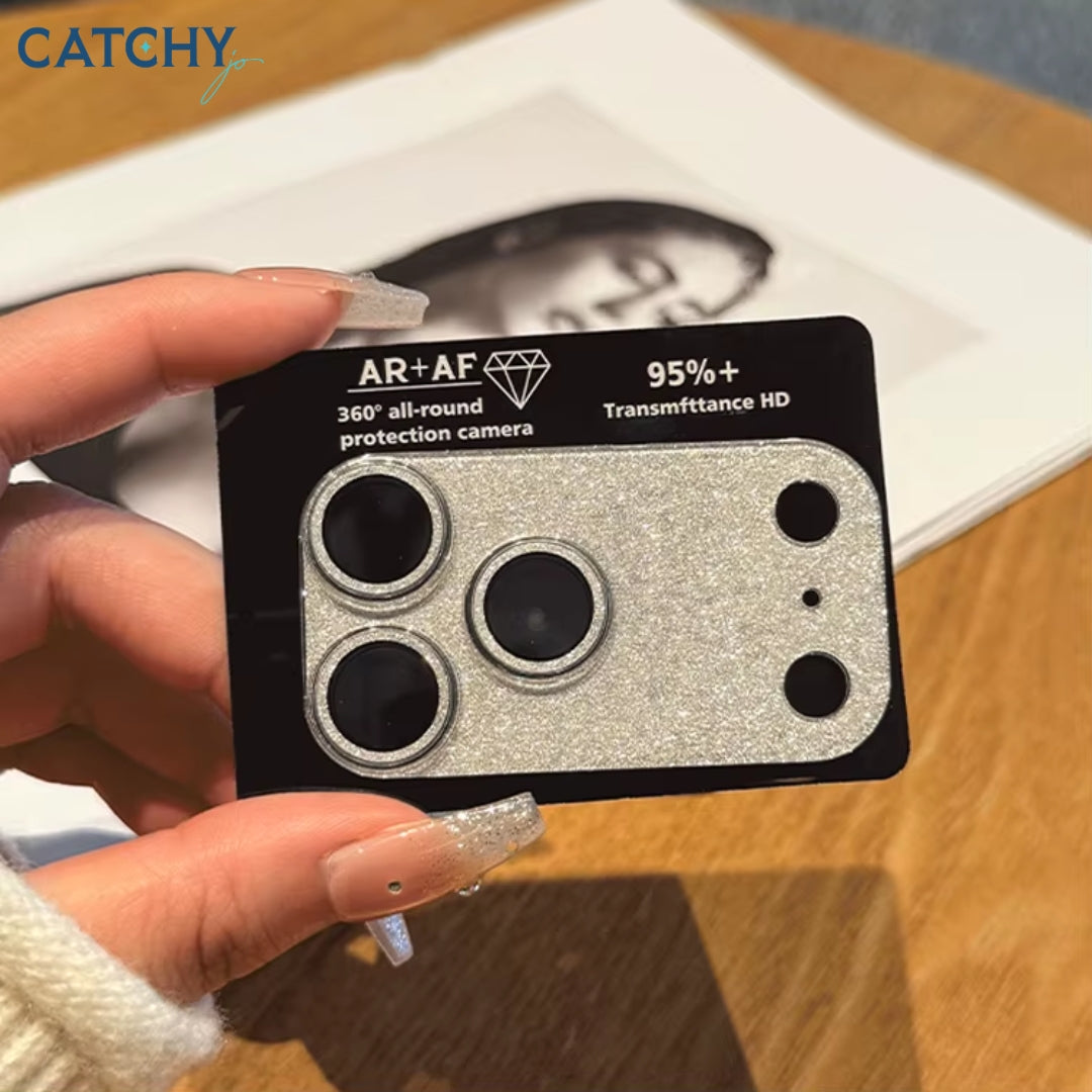 iPhone Air 3D Glitter Camera Lens Protector