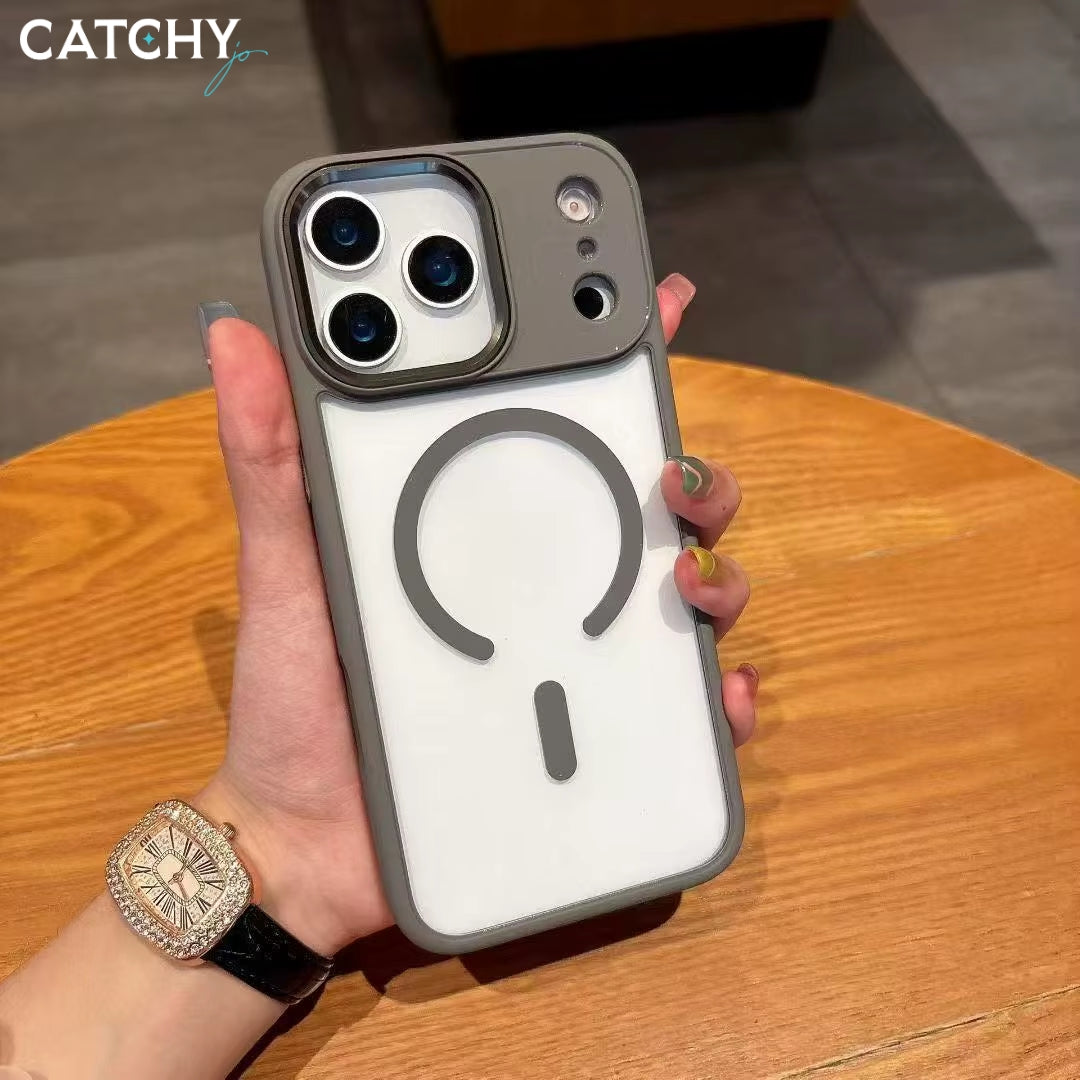 Luxury Clear iPhone Wireless Charging Case