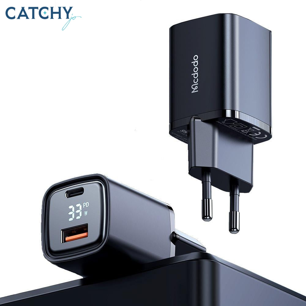MCDODO Ch-1701 Digital Display Fast Charger Adapter (33W)