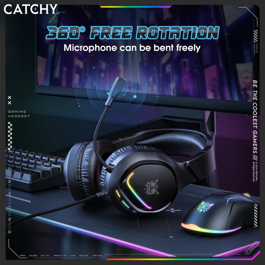 ONIKUMA X31 Noise Cancelling Over-Ear Wired Gaming Headset