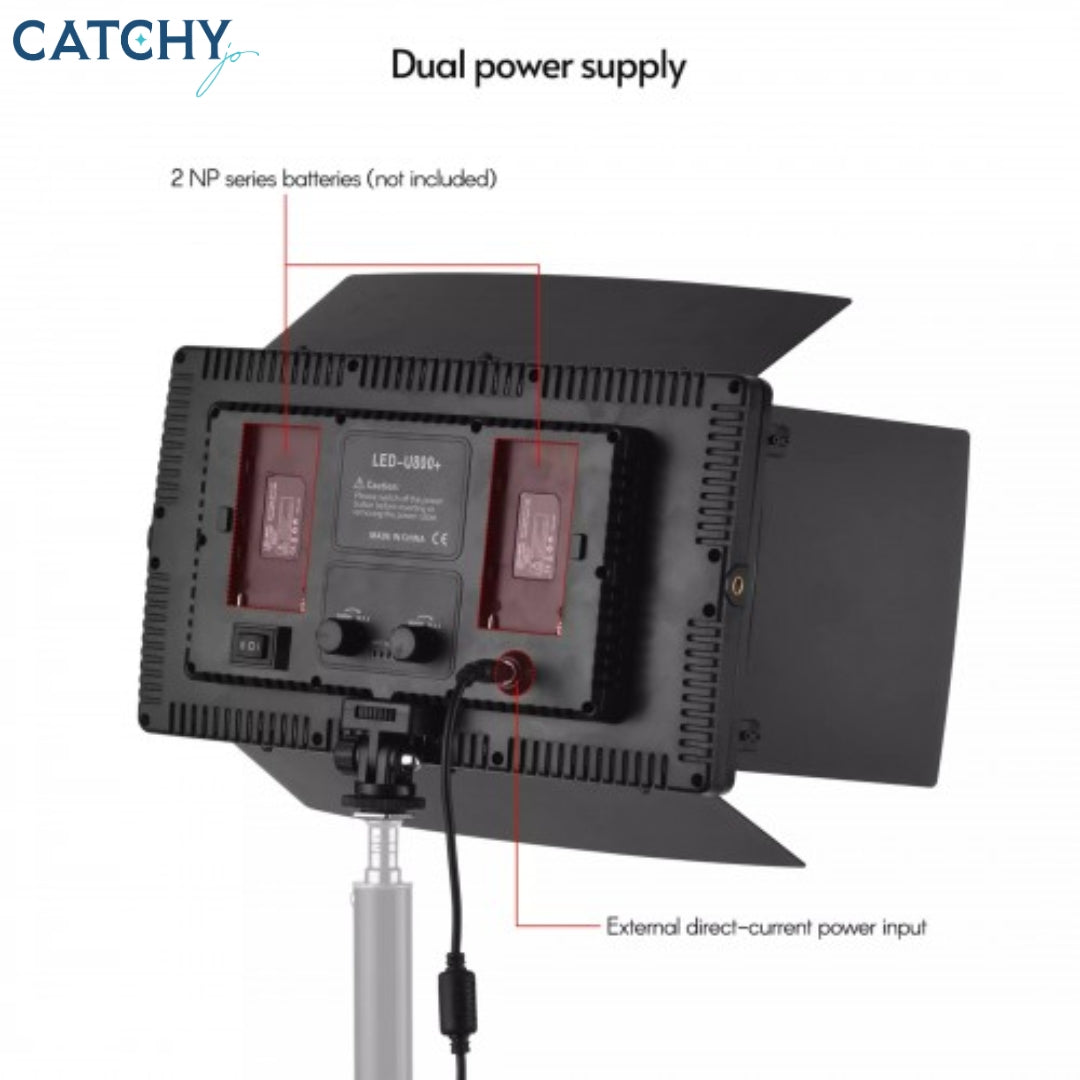 Pro LED-800 LED Light Panel Bi-Color 3200-5600k Pro LED-800 LED Light Panel Bi-Color 3200-5600k