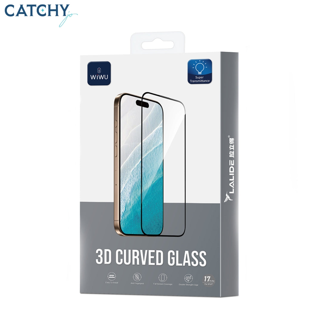 WiWU LLD301 3D Fingerprint Resistant Tempered Glass Screen Protector