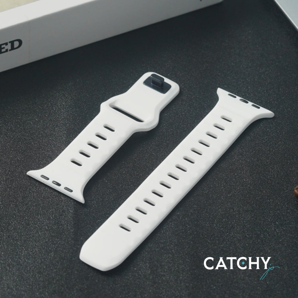 سوار سيليكون رياضي Spigen لساعة Apple Watch