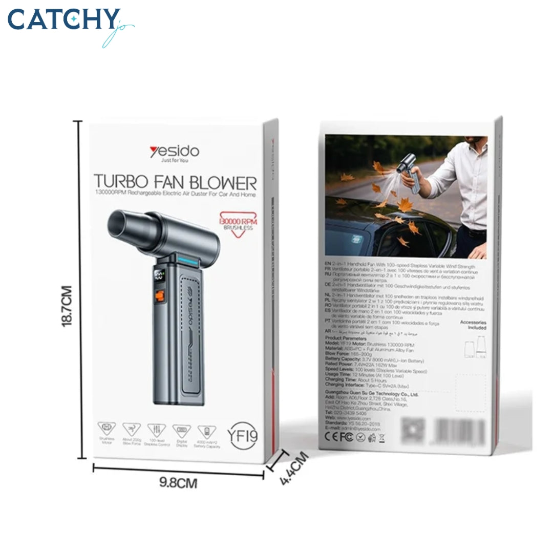 YESIDO YF19 Turbo Fan Blower