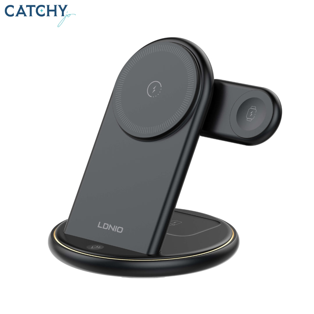 LDNIO WL02 5 IN 1 Desktop Wireless Charging Station