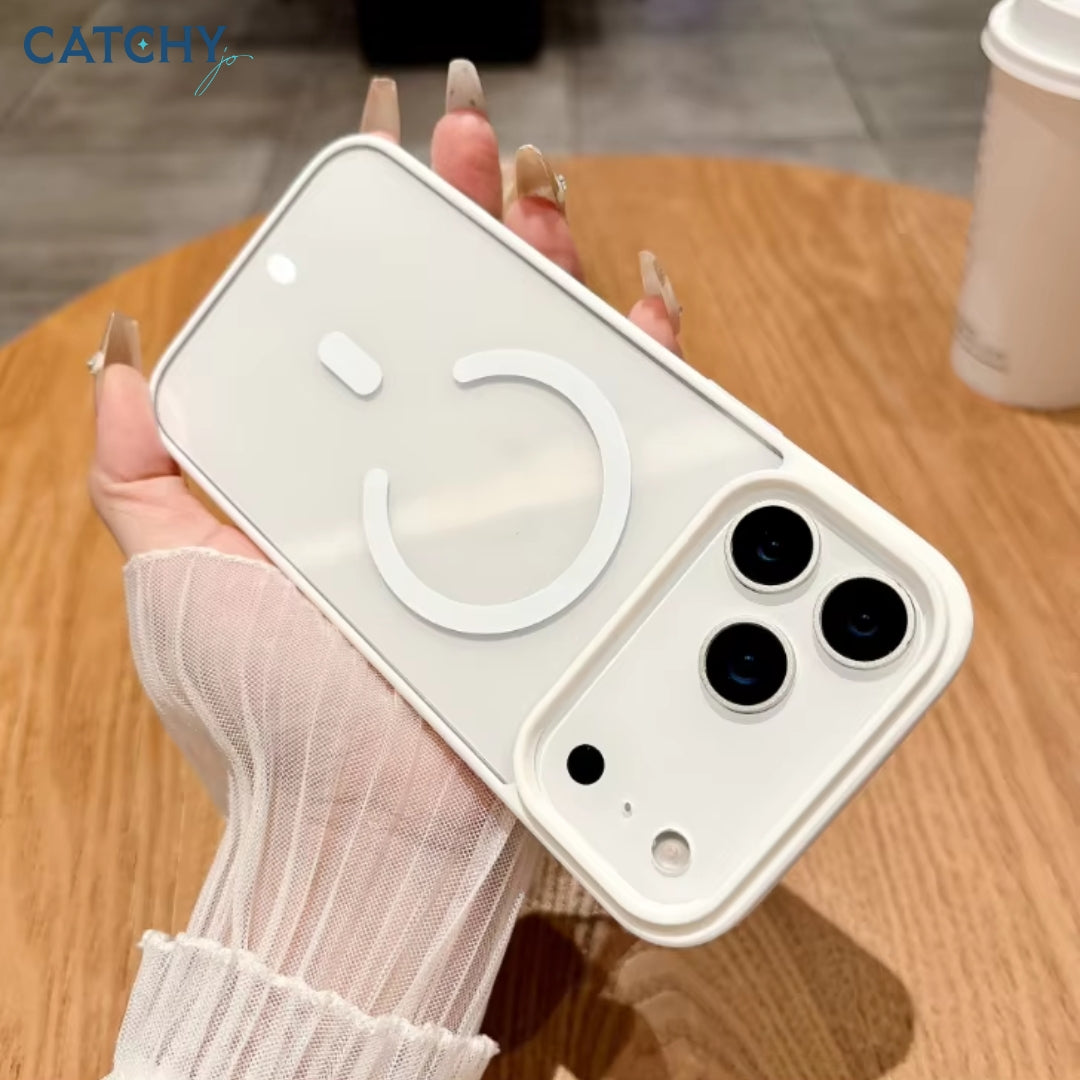 iPhone Acrylic Transparent Magnetic Case