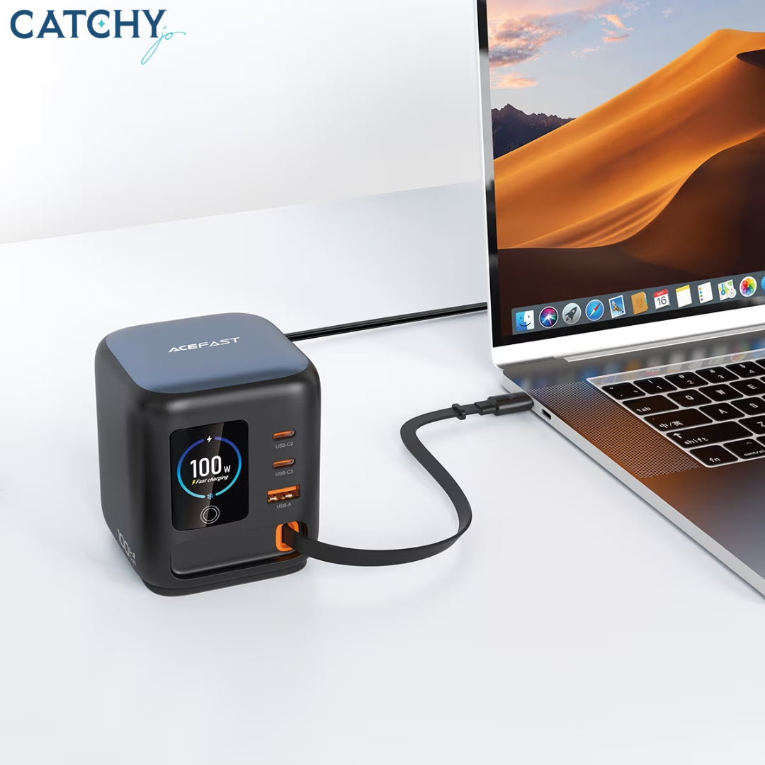 ACEFAST Z10 Desktop Power Station PD100W GaN (3xUSB-C+USB-A) EU