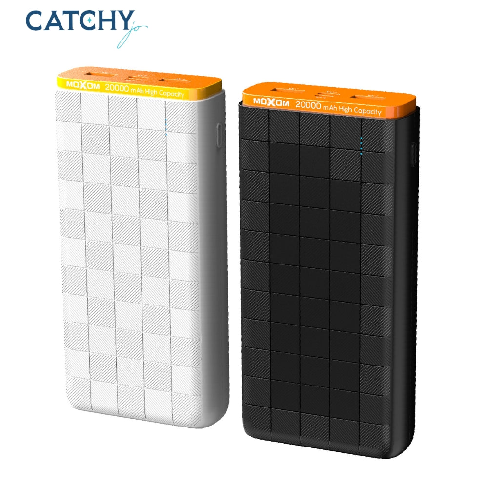 باور بانك LED Moxom Grain بسعة 10000mAh