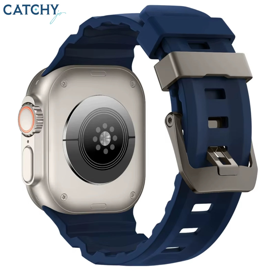 سوار ساعة Apple Watch من السيليكون الناعم طراز Trail Sport