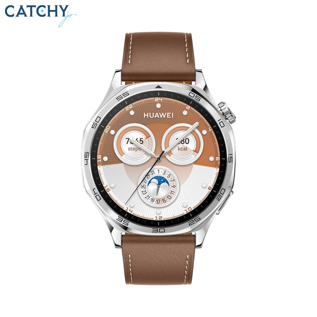 ساعة Huawei Watch GT5 مقاس 46MM — بني
