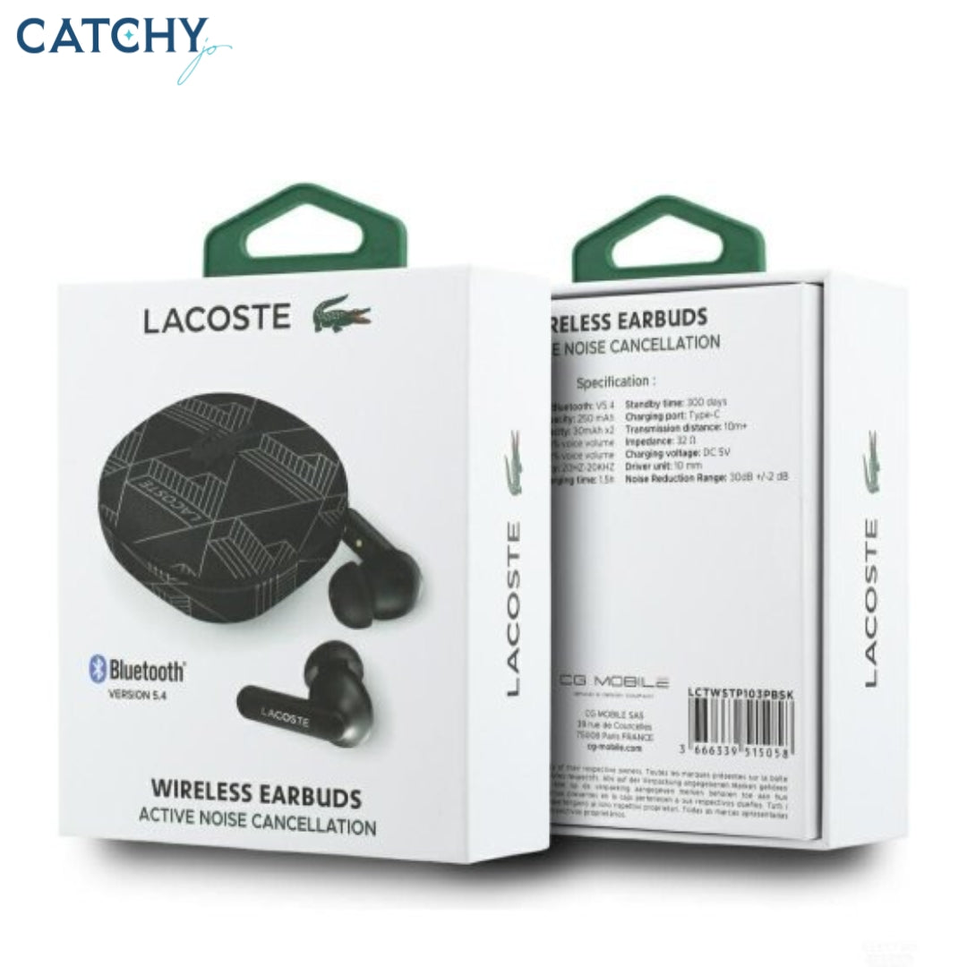 LACOSTE Monogram The Blend Bluetooth Headphones