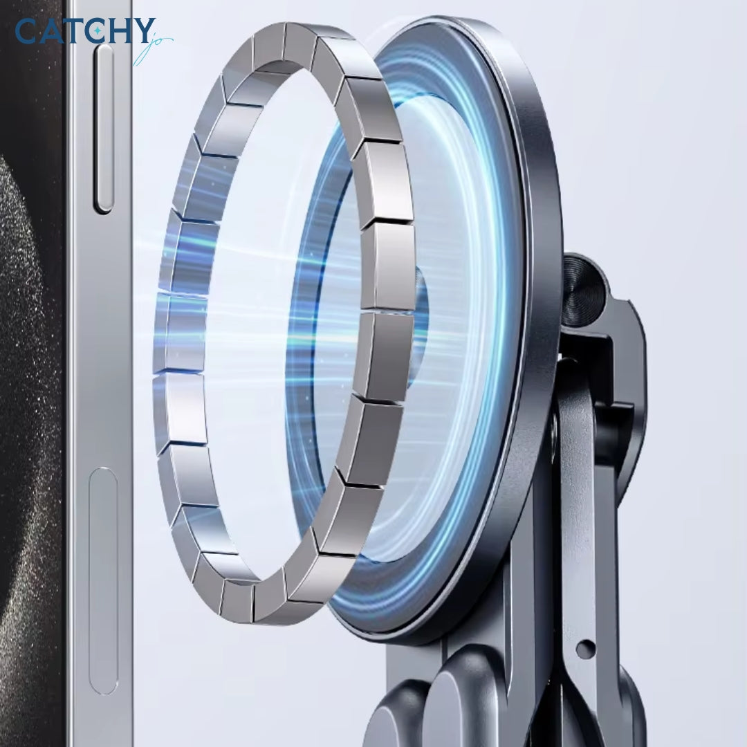 Desk Multifunctional 360 Rotating Magnetic Phone & Laptop Bracket