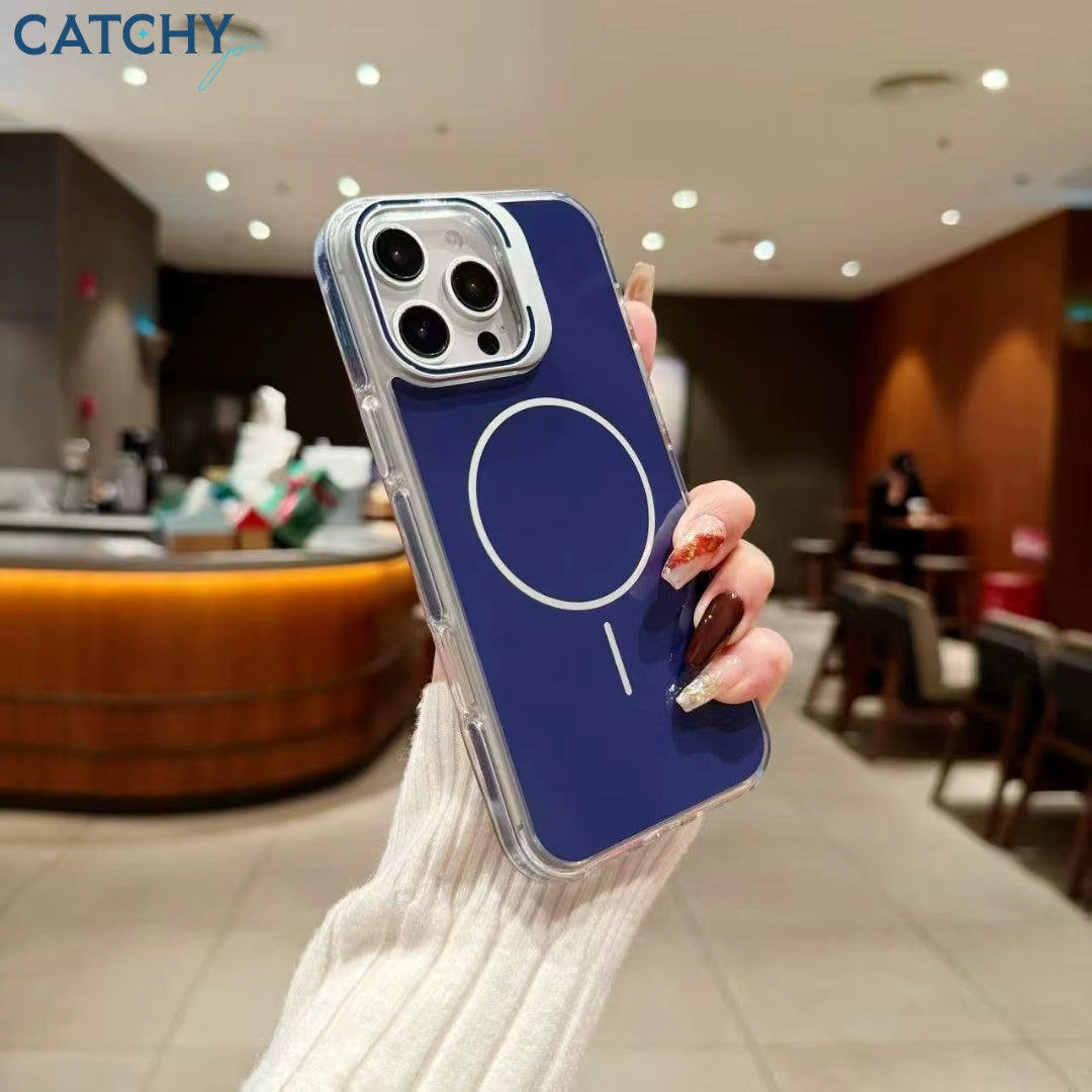 Luxury Shield Magnetic Kickstand iPhone Case | iPhone 17 | iPhone 17 Pro | iPhone 17 Pro Max | Orange | White | Blue | Black | Pink Luxury Shield Magnetic Kickstand iPhone Case | iPhone 17 | iPhone 17 Pro | iPhone 17 Pro Max | Orange | White | Blue | Black | Pink