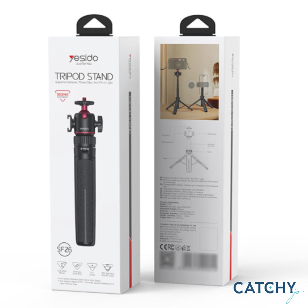 YESIDO SF26 Tripod Stand Selfie Stick