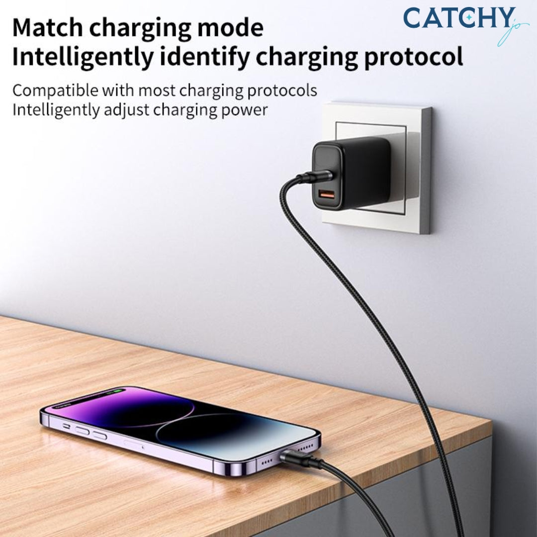 YESIDO CA193 Type-C To Lightning Cable (27W)