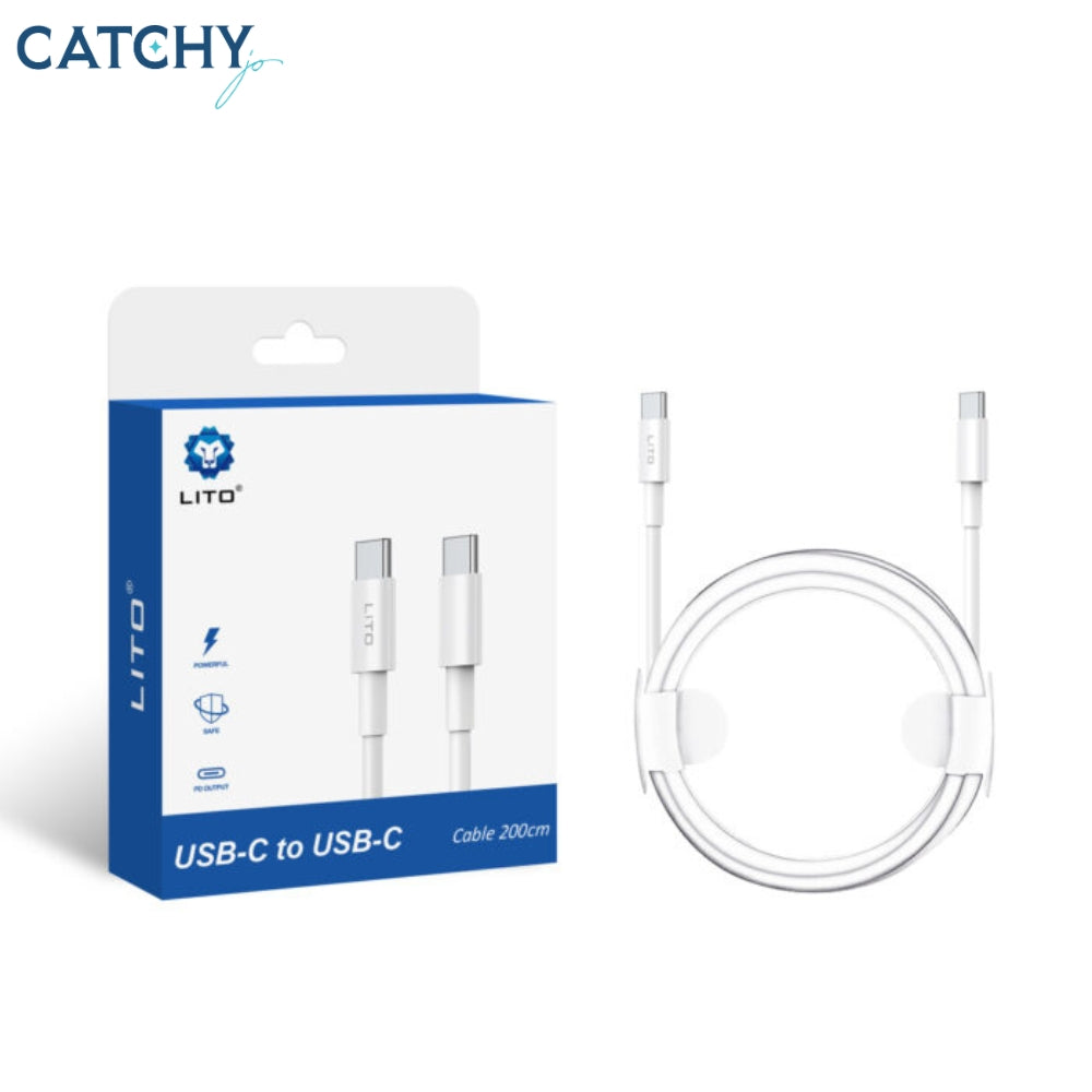 LITO كابل شحن Type-C إلى Type-C