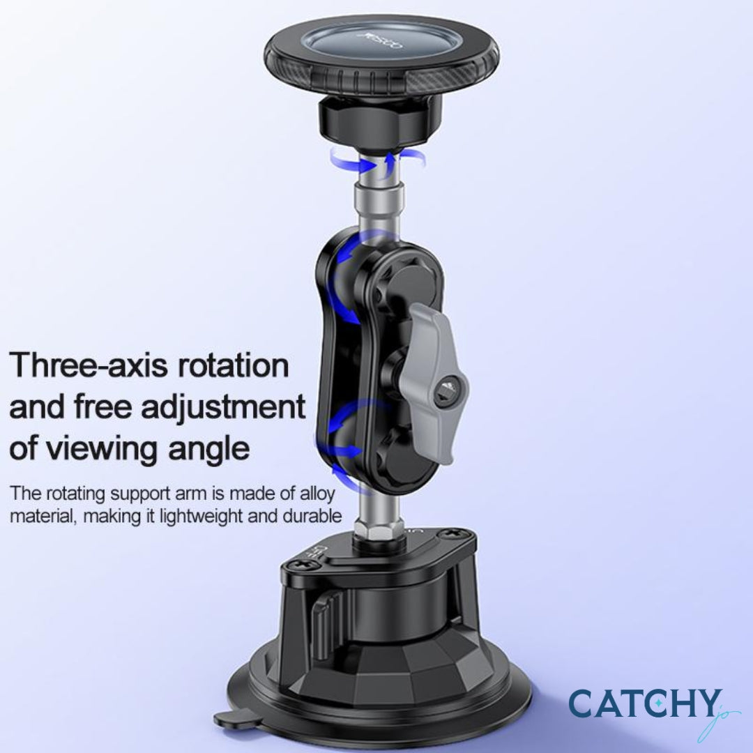 YESIDO C281 Suction Cup Magnetic Car Phone Holder