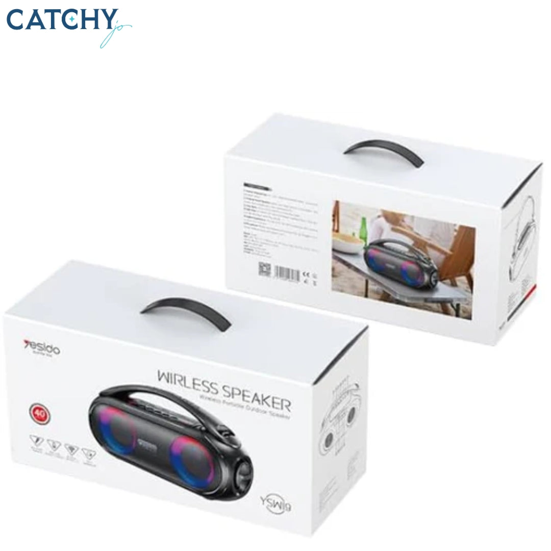 YESIDO YSW19 Portable Outdoor Bluetooth Speaker
