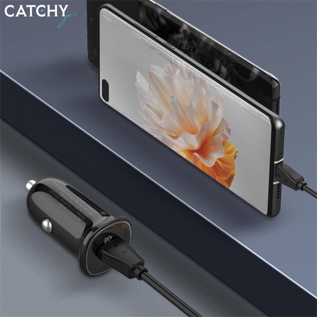 LDNIO C106 PD Super Fast Car Charger (30W)