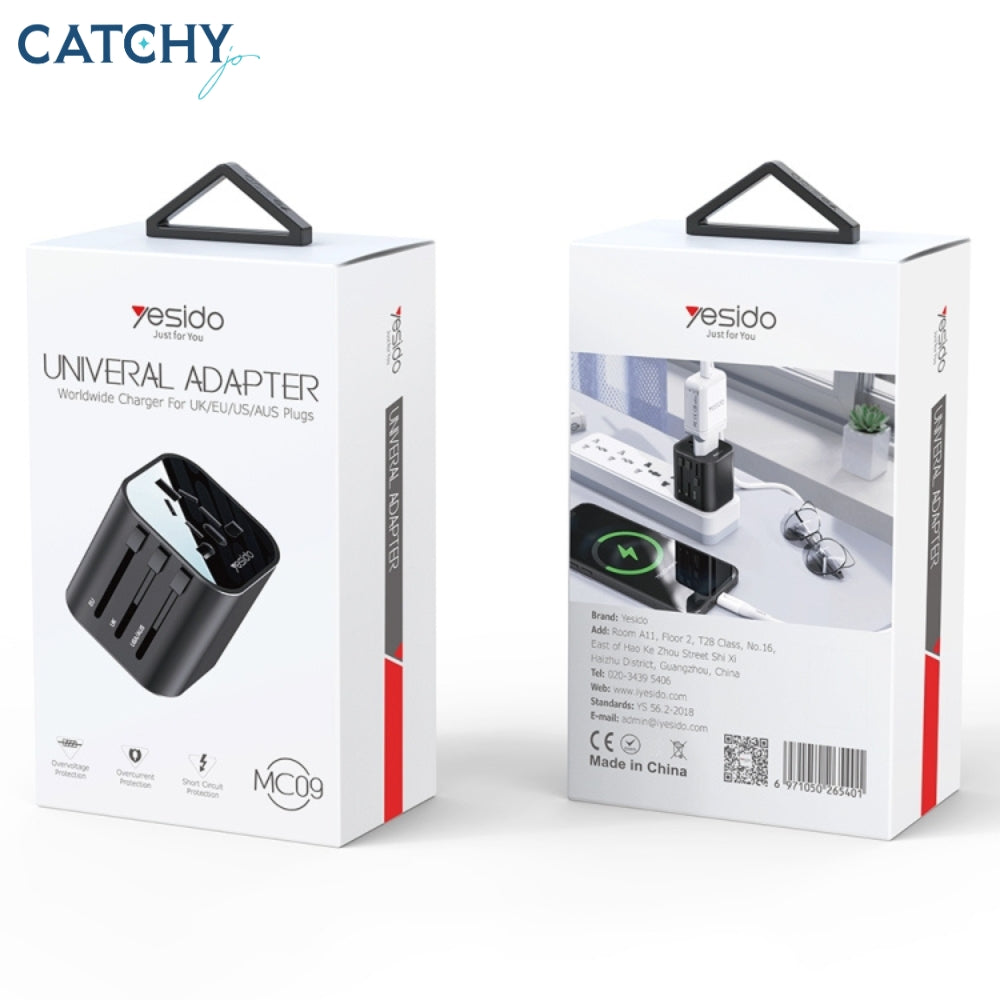 YESIDO MC09 Travel Adapter