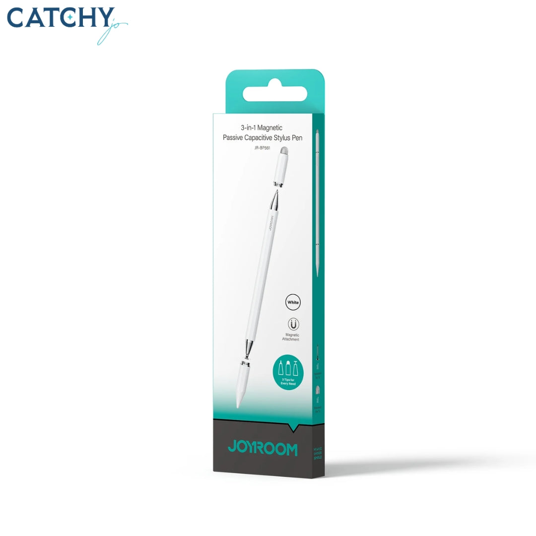 JOYROOM JR-BP561 قلم ستايلس سعوي سلبي مغناطيسي 3-في-1