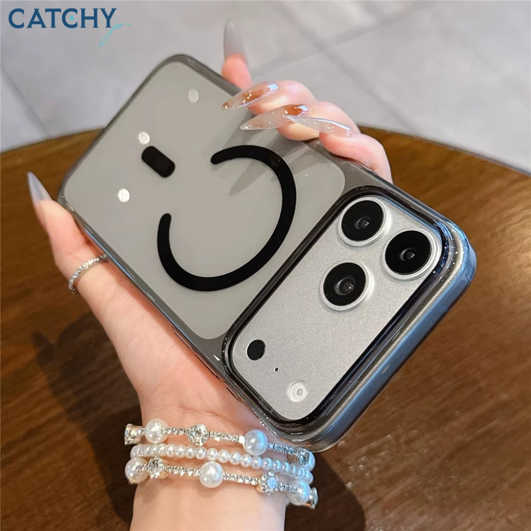 iPhone Crystal Colorful Magnetic Hard Case