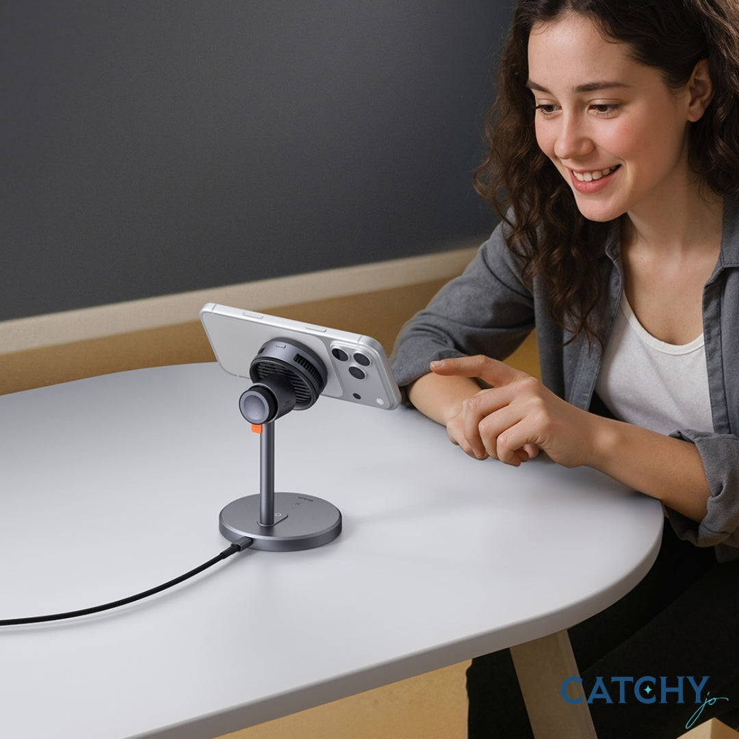 MCDODO Qi2.2 3-in-1 TEC-Cooled Wireless Charging Station (25W)