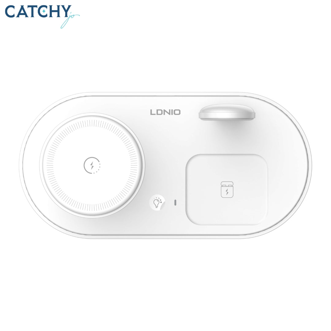LDNIO WL01 5 IN 1 Desktop Wireless Charging Station