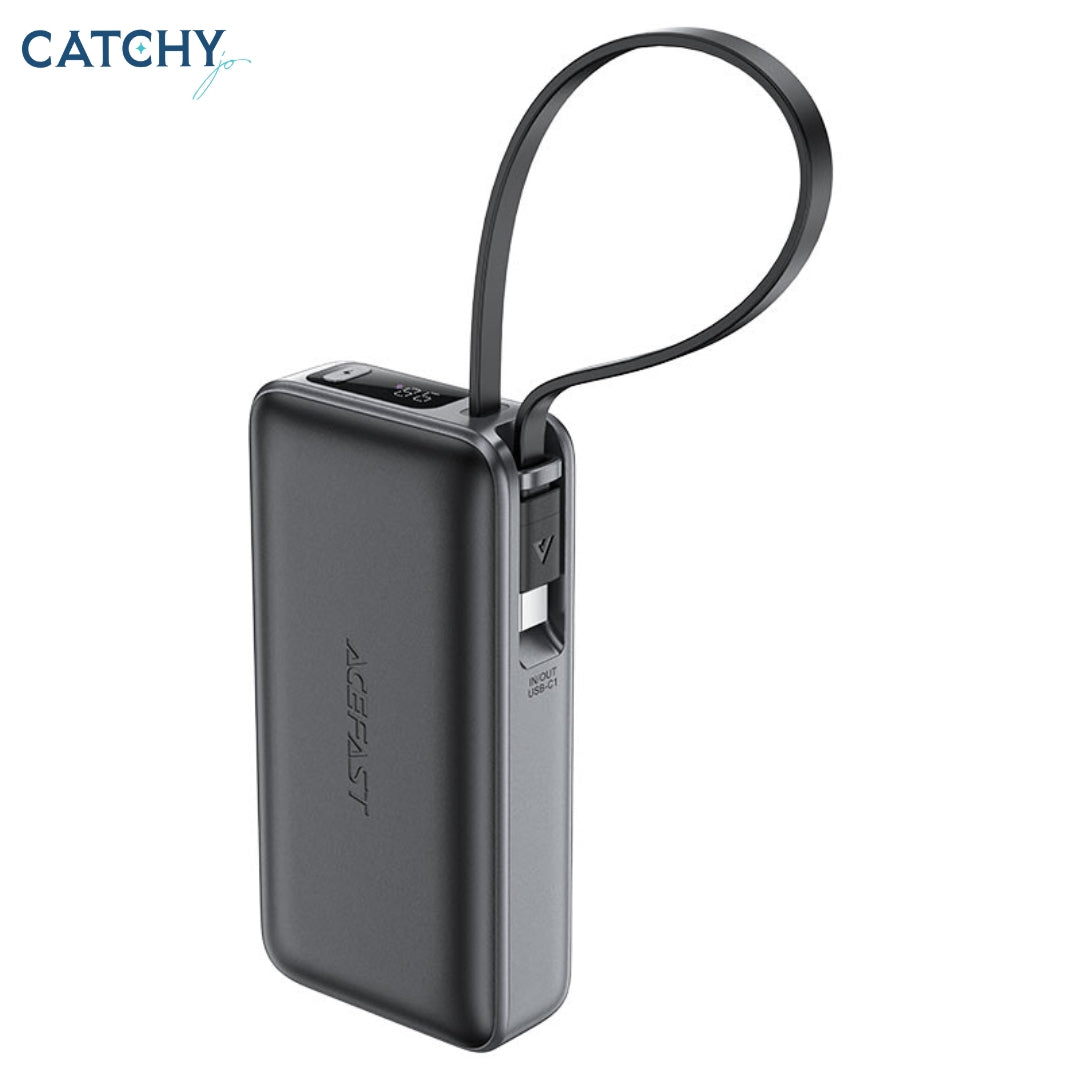 ACEFAST M7 Power Bank With Type-C Cable (10000mAh)