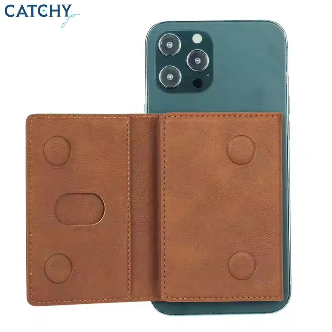 PU Leather Magnetic Phone Wallet