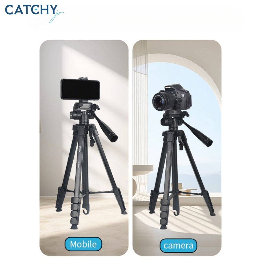 JMARY KP-2201 Tripod with Pan Head and Ring Light Head (1.7M) JMARY KP-2201 Tripod with Pan Head and Ring Light Head (1.7M)