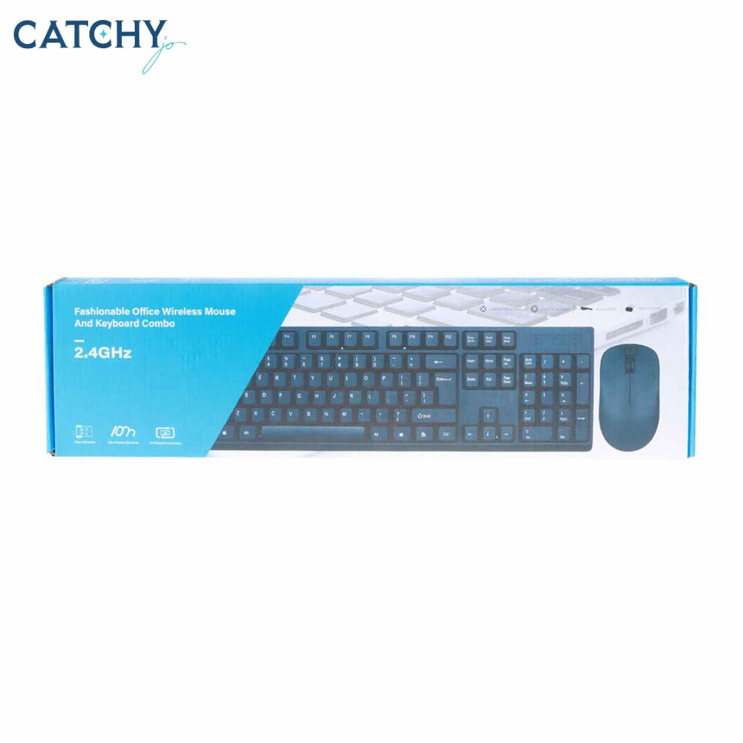 Fashionable Office Wireless Mouse & Keyboard