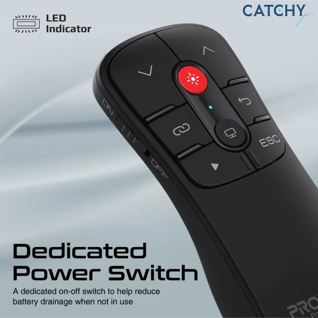 PROMATE ProPointer Universal Intuitive Wireless Presenter