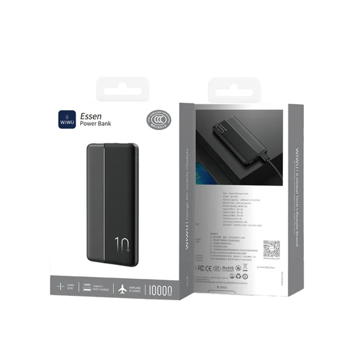 WiWU Wi-P078 Essen Power Bank 2A (10000mAh)