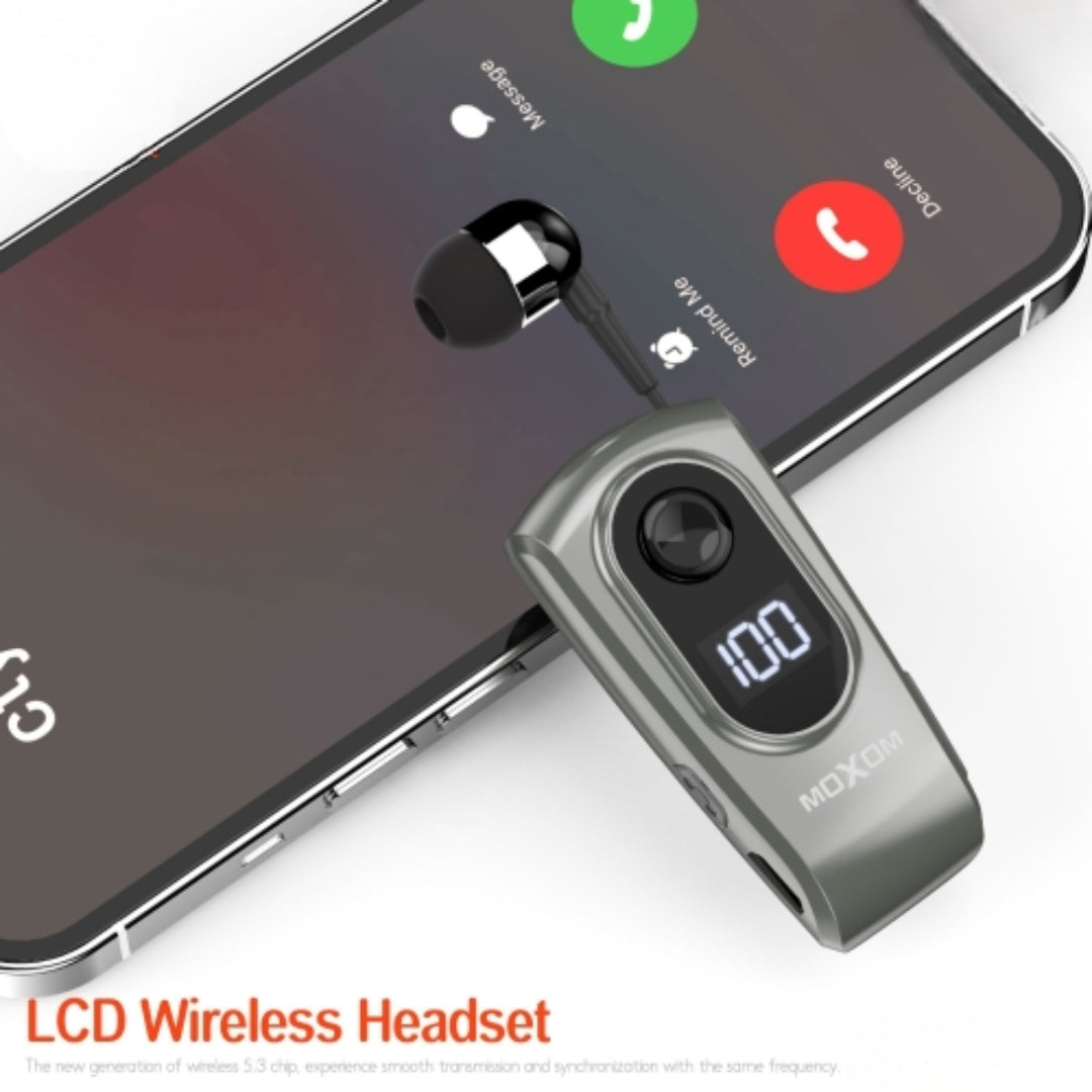 Moxom MX-WL76 Business LCD Wireless Headset